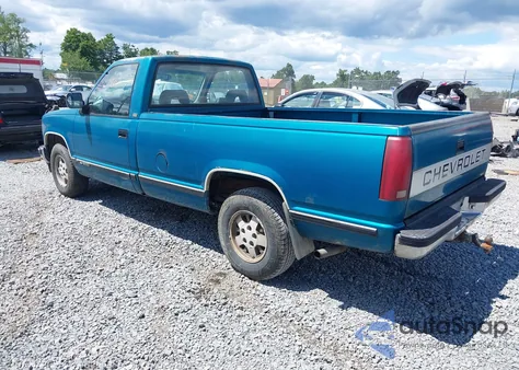 1992 Chevrolet Gmt-400 C1500 из США, поврежденный, VIN 1GCEC14K7NZ202531